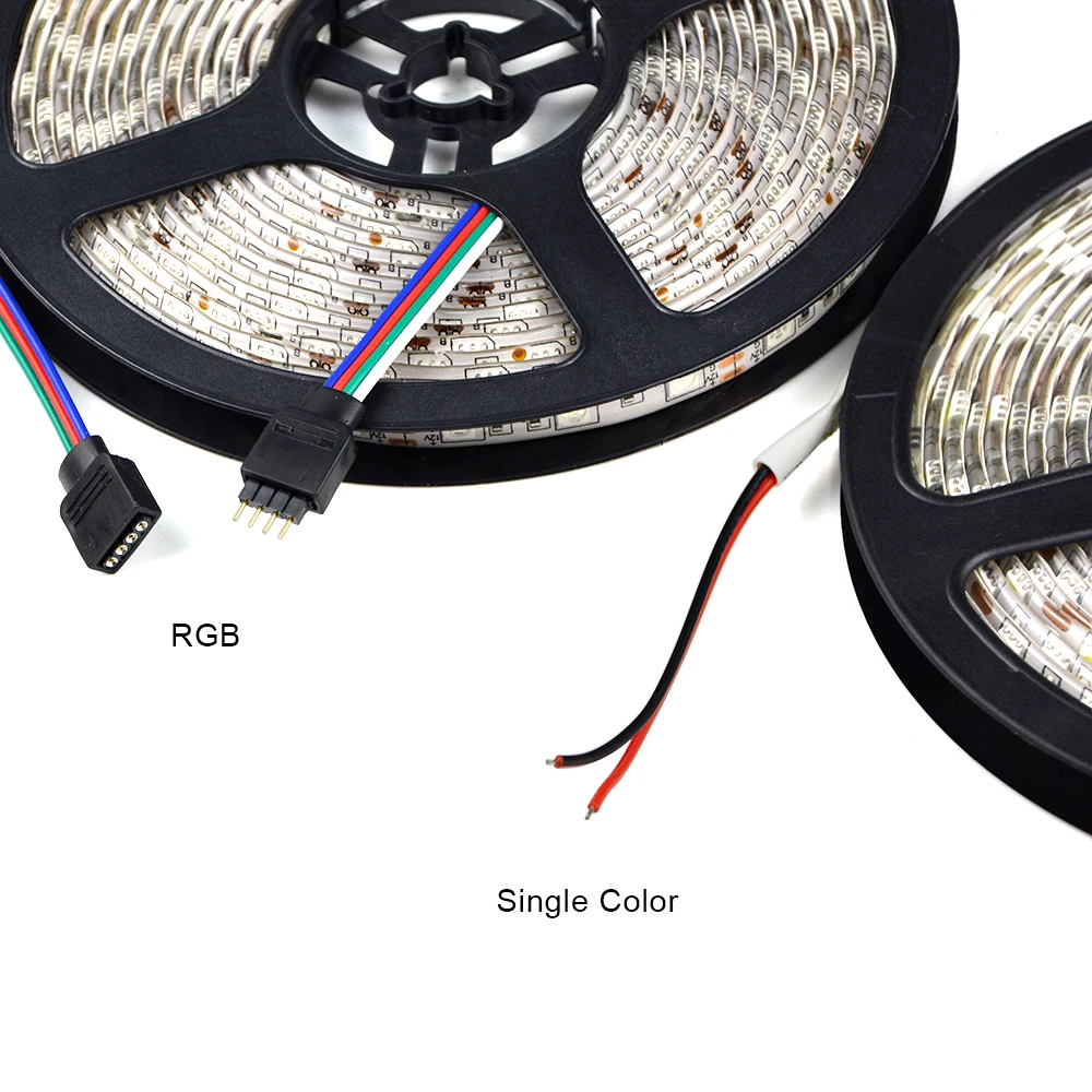 5 м 12 В Светодиодная лента 5050 5630 2835 RGB Освещение Гибкая домашняя кухня