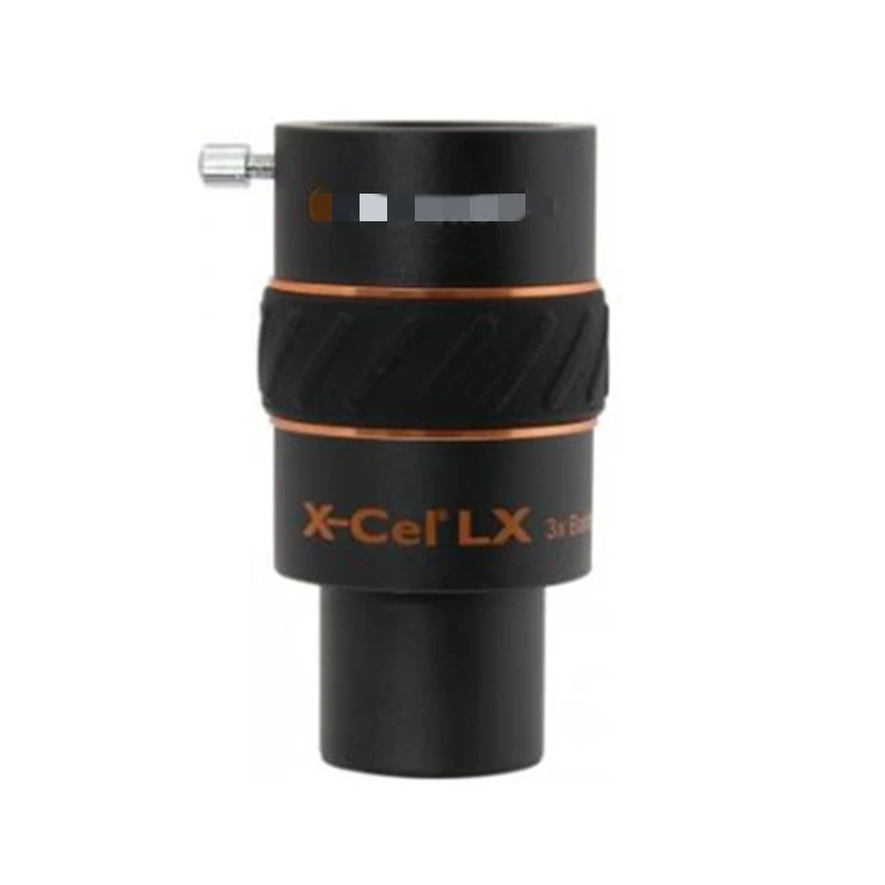 X-Cel LX 2X 3X линза Барлоу 2X3X1,25 дюйма супер широкоугольный планетарный окуляр Оптическое стекло призма Барлоу LX2X3X