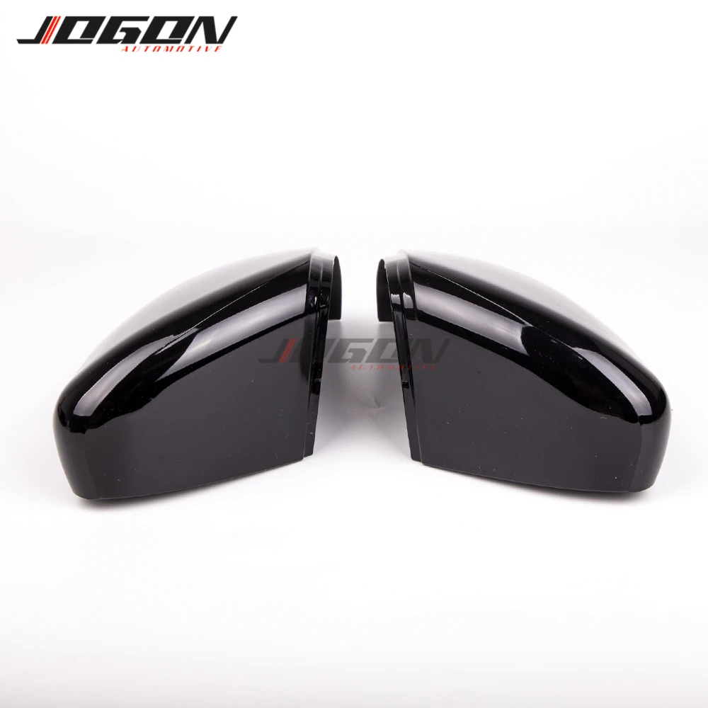 Аксессуары блестящая черная оправа крышка зеркала заднего вида для VW Golf 6 GTI R20 MK6