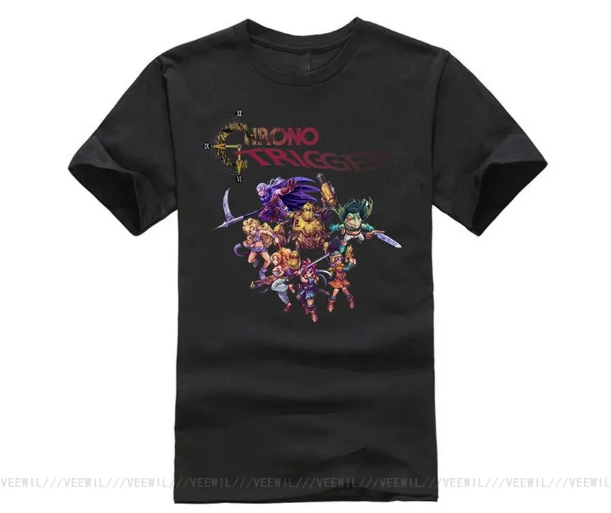 

Chrono Trigger T Shirt Video Game Characters Birthday Gift
