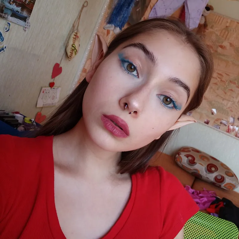Латексные накладные уши для косплея