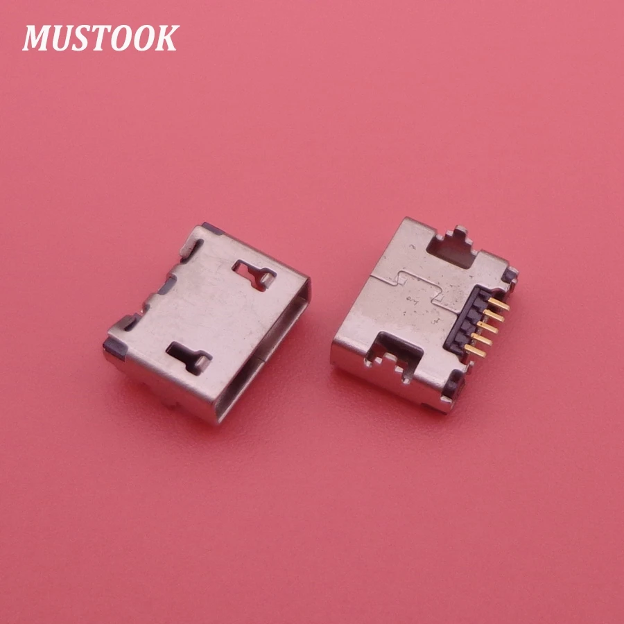 

5X Micro USB 5 P, 5-контактный мини Micro USB разъем, 5-контактный разъем Micro USB для хвостового зарядного гнезда для проса Letv Square mouth ox horn