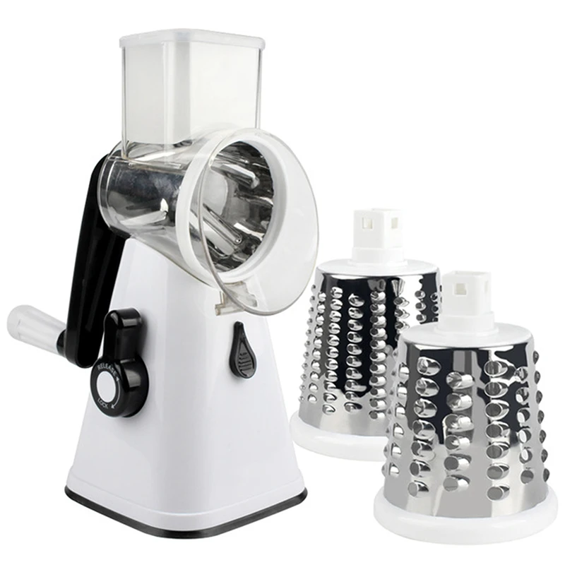

3In1 Multifunctional Manual Vegetable Cutter Slicer Grater Potato Carrot Cheese Shredder Food Processor Produce Chopper Kitchen