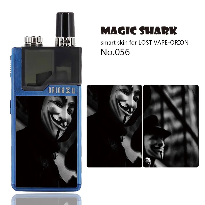 Magic Shark V Vendetta Red Rose Snake Valar Morghulis Julie чехол футляр для вейпа наклейка пленка Lost Vape Orion
