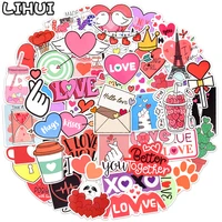 103050pcs love stickers for notebook laptop phone car guitar waterproof cartoon aesthetic sticker pack kids classic toys gifts