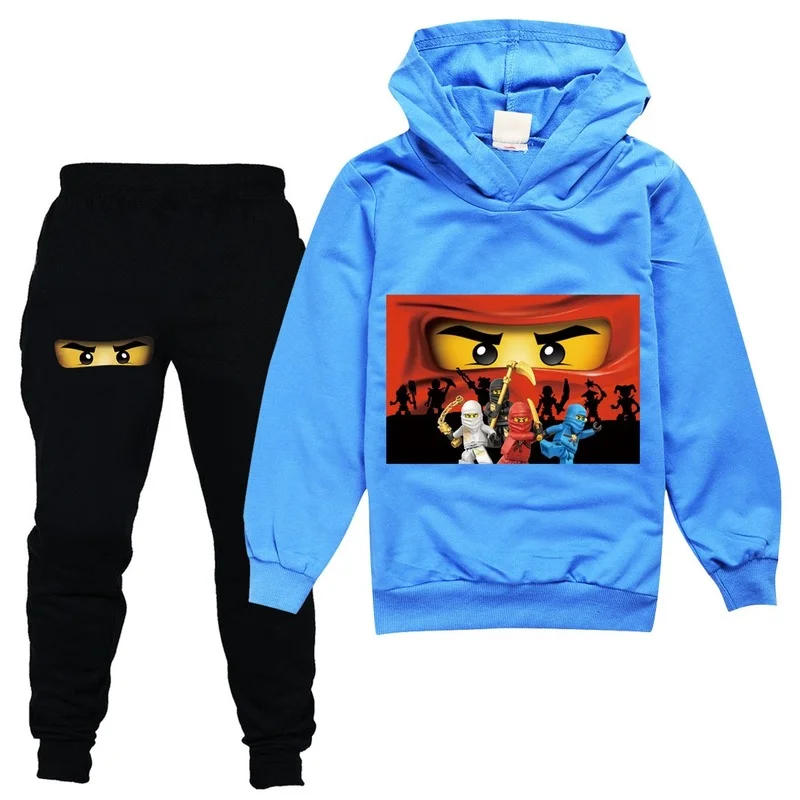 2-16 шт. детский спортивный костюм кофта с капюшоном и штаны |