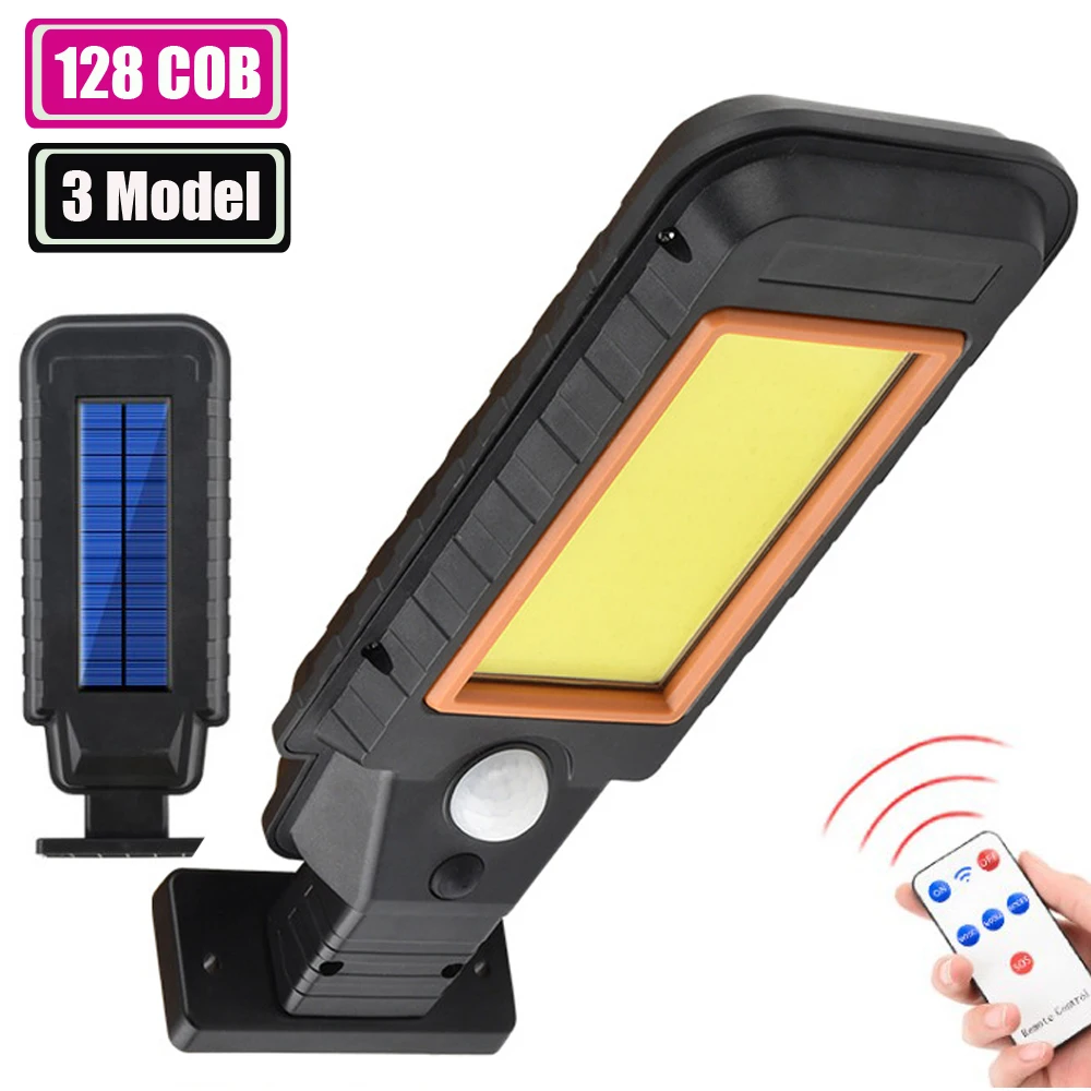 Уличная лампа на солнечной батарее с дистанционным управлением