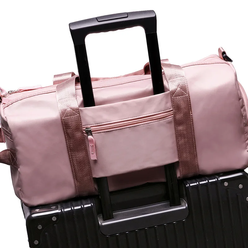 Женская и мужская дорожная сумка для спортзала водонепроницаемая нейлоновая