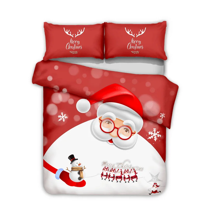 

Special Offer Santa Claus Halloween Witch Digital Printing 3D Home Textile DuvetCover Pillowcase Quilt Cover Bed