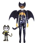 Детские костюмы на Хэллоуин, аниме, гимнастические чернильные машины, косплей, боди для мальчиков и девочек + Мультяшные персонажи крыла, одежда для карнавала и вечеринки