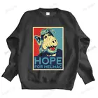 Толстовка мужская Тонкая, Стильная кофта с капюшоном, одежда ALF Hope для мелмака, пришельцев, фильмов, ТВ-шоу, брендовая, на осень, весна