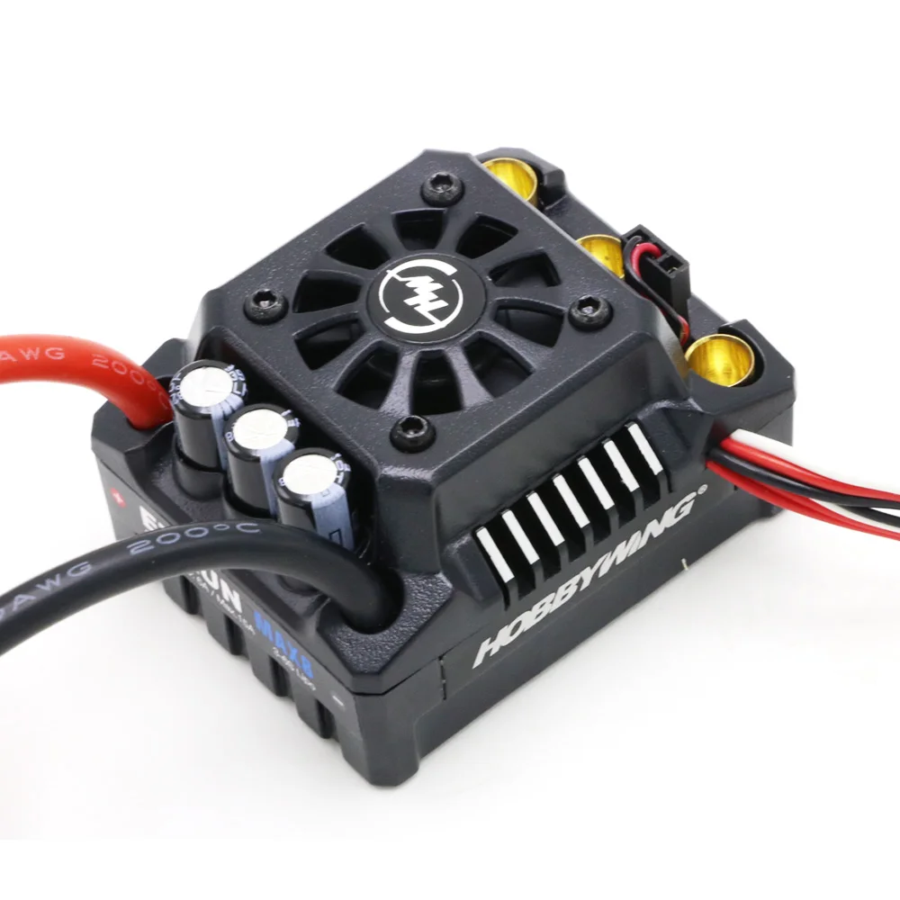 Hobbywing EZRUN Max8 V3 150A водонепроницаемый бесщеточный ESC TRX Разъем для RC 1/8 Traxxas E-REVO Traxxas Summit HPI Savage Thunder Tiger