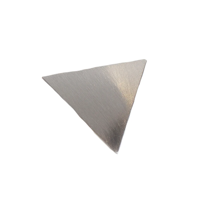 2-Silver Triangle Новые металлические заколки для волос, круглые треугольные заколки, заколки для волос, женские шпильки для волос, заколка для хвоста, аксессуары для волос для девочек - Окраска металла: 2-Silver Triangle