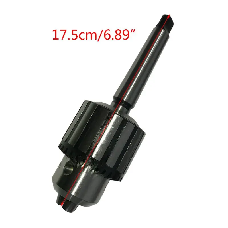 

13MA Self Tighten Carbide Steel Lathes Spindle 1-13mm Mini Drill Chuck MT2 Shank Power Tools Heavy Duty Keyed Industria