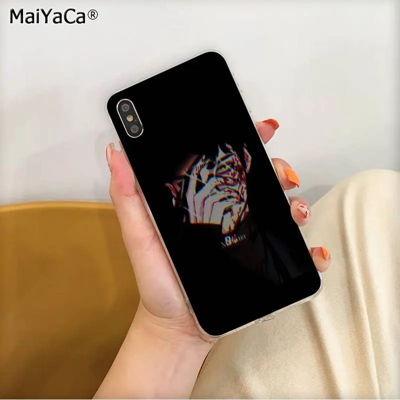 A16 MaiYaCa Темный аниме Haise Sasaki Токийский Гуль мальчик Coque Оболочка Чехол для телефона для iPhone 11 pro XS MAX 8 7 6 6S Plus X 5 5S SE XR - Цвет: A16