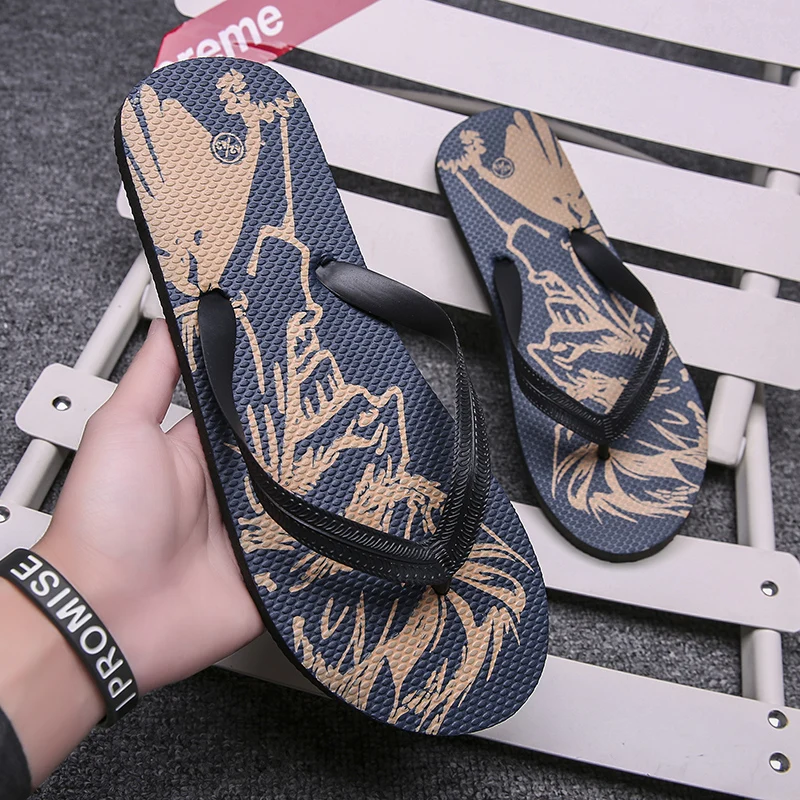 Шлепанцы женские однотонные с цветами пляжные сандалии пляжная обувь для отдыха