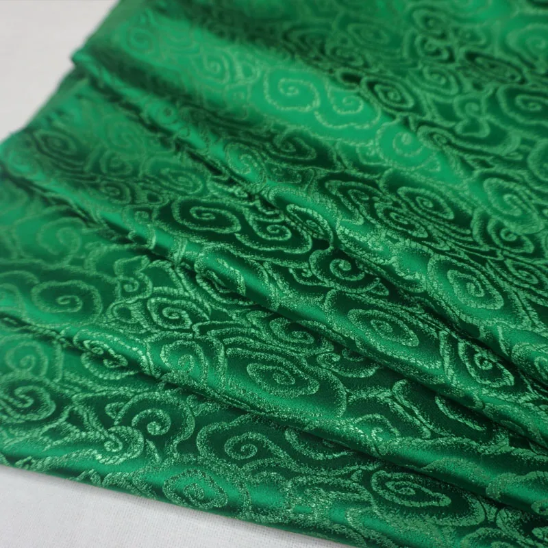 

Old pattern classical auspicious cloud pattern brocade fabric Chinese antique satin brocade fabric