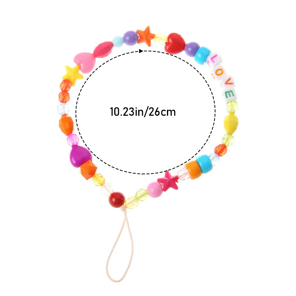 Universal Multi Color Phone Charm Strap Smile Pearl Mobile Chain Choker Necklace Case Hanging Cord for Keys | Мобильные телефоны и