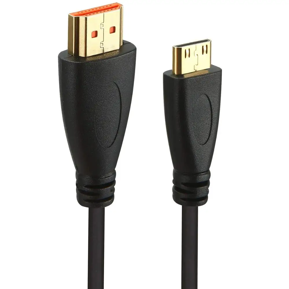 Design C Мини HDMI к HDMI кабель высокоскоростной 1 м 2 м 3 м 5 м для камеры MP4 видеокарты ноутбука с Mini HDMI портом - Цвет: Design C