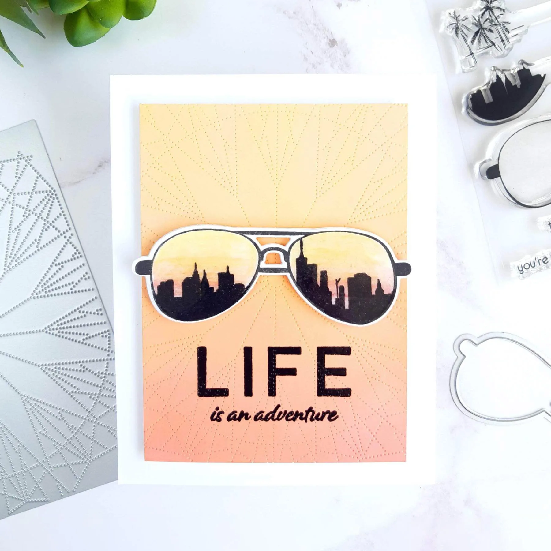 

Spectacles Mountain Windweed Flower NEW Metal Cutting Die And Stamps Scrapbooking DIY Decoration Craft Embossing Stencil2021