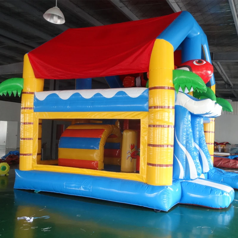 Надувной батут замок по заводской цене надувной с горкой|Детская площадка| |
