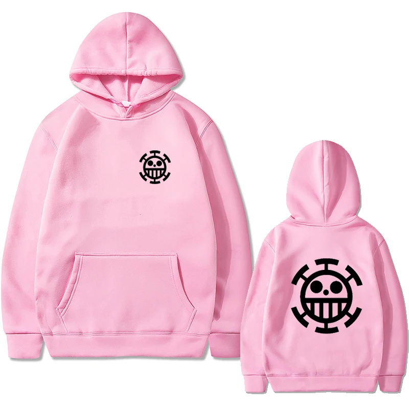 

2020 New Anime Hoodies One Piece Trafalgar Law Printed Hooded Sweatshirt Pullover Men Women Casual Fashion Hoodie Hip Hop Hoody