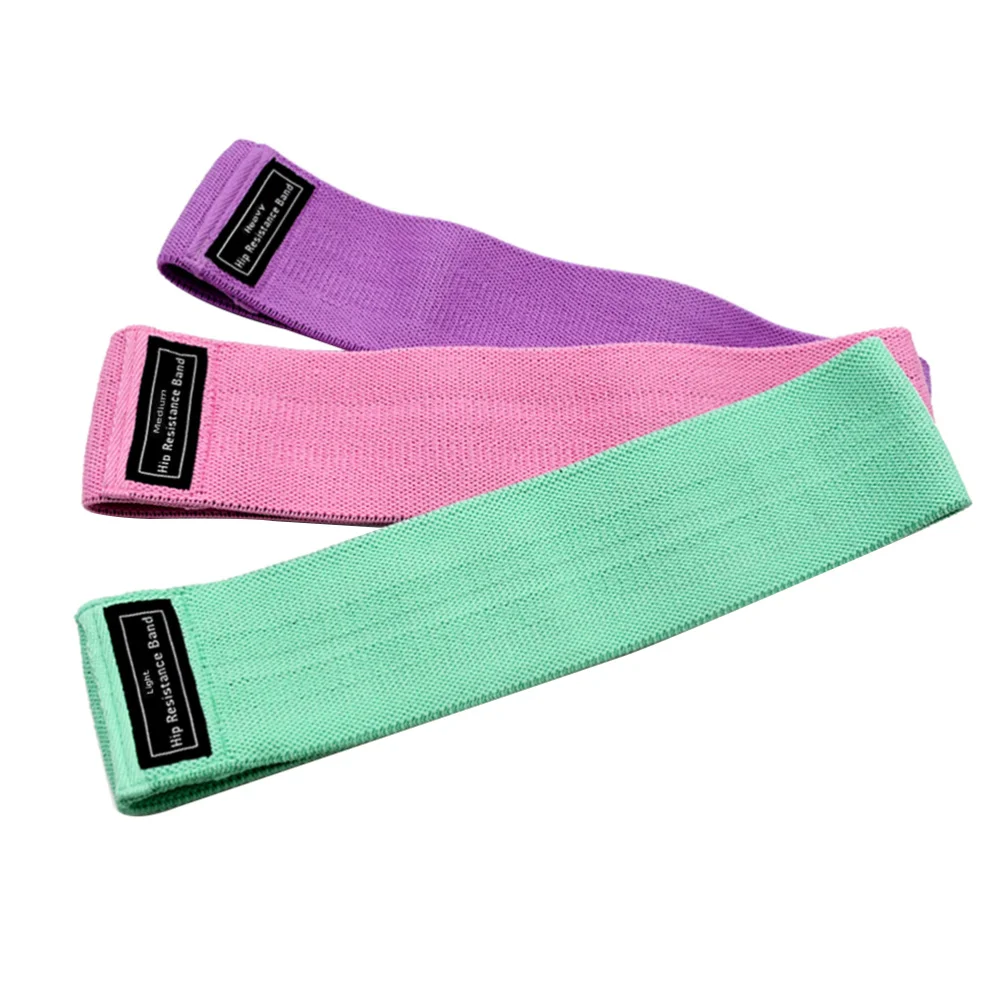 

3Pcs Fitness Rally Bands Practical Resistance Bands Bodybuilding Training Bands