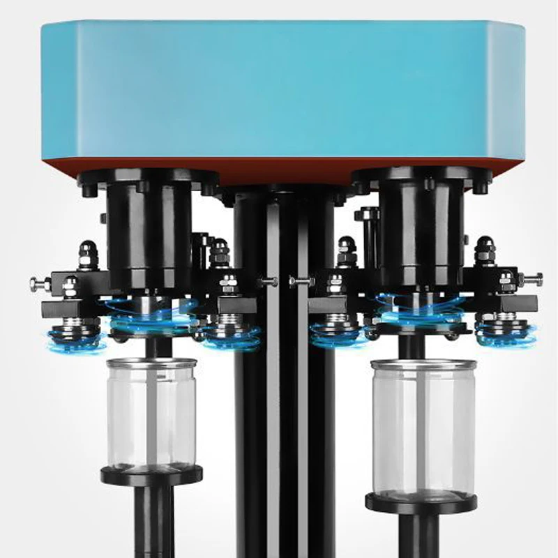 Автоматическая электрическая машина для запечатывания банок с двойной
