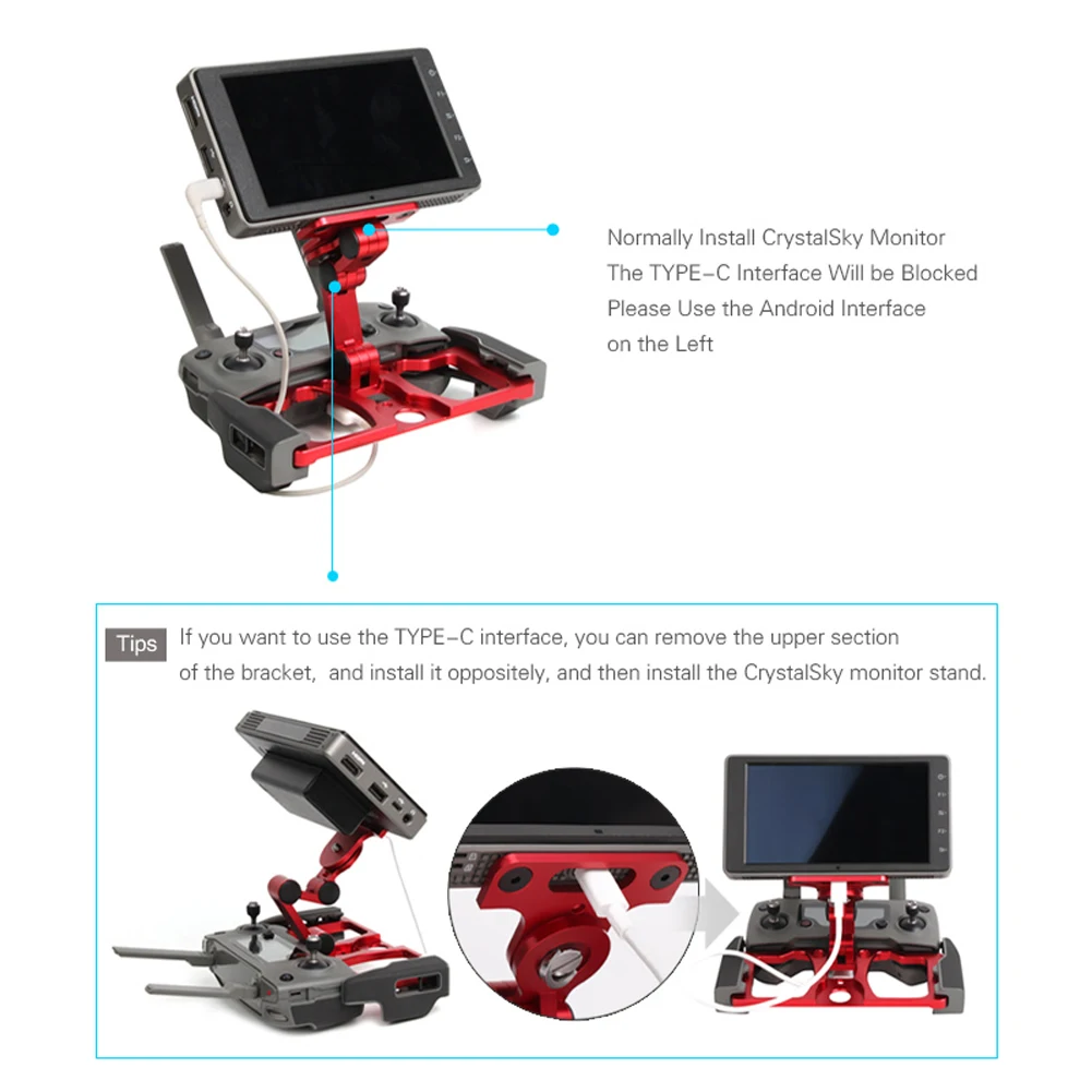Comprare Supporto Per Tablet Supporto Universale Per Tablet Supporto Pigro Supporto Per Telefono Per DJI Air 2S/Mini 2/MAVIC Supporto Per Telefono Con Supporto Per Drone