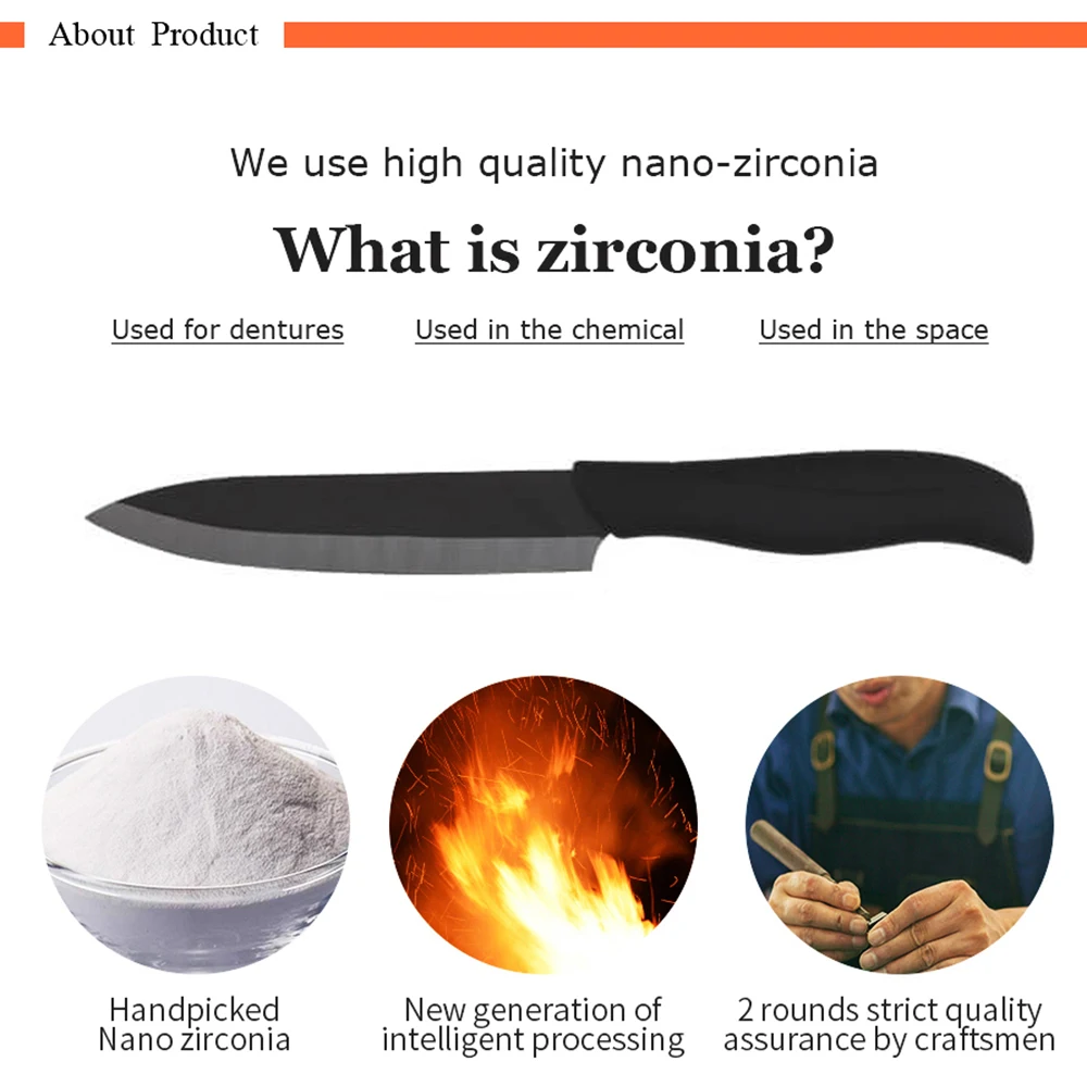 Керамический нож кухонные ножи одинарные 3 &quotножи для овощей 4&quot овощные 5 &quotНож