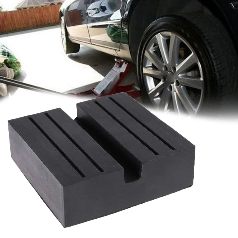 

Repair Jack Rubber Guard Pad Square Slotted Frame Rail Floor 75*75*25mm Universal Brand New Durable Useful Latest