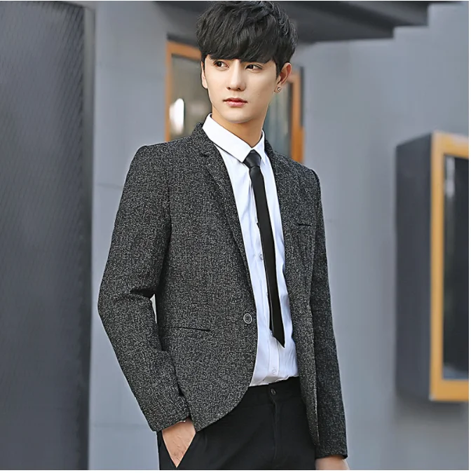 

Autumn And Winter New Men Casual Suit Men Suit Coat Youth Wholesale