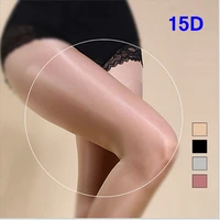 15d womens sexy oil shiny pantyhose sexy satin stockings hose bas resille fitness leggings lingerie tights women