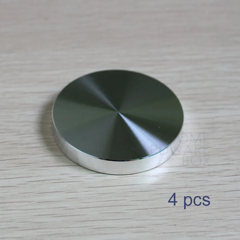 Алюминиевый диск диаметром 50 мм 4 предмета стеклянная настольная лампа круглые