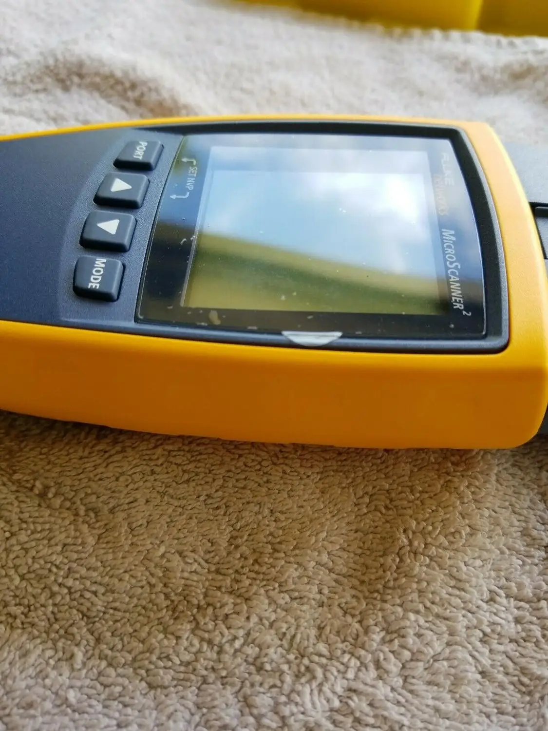 Тесты er инструмент кабеля сети счастливой случайности микросканером 2 ms2 100