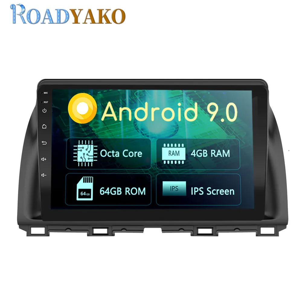 Автомагнитола 2 Din мультимедийный проигрыватель на Android для MAZDA CX5 2015 10 1