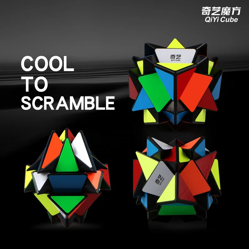 QiYi Axis Cube 3x3x3 скоростной куб для мяча Волшебная головоломка игрушка антистресс Neo