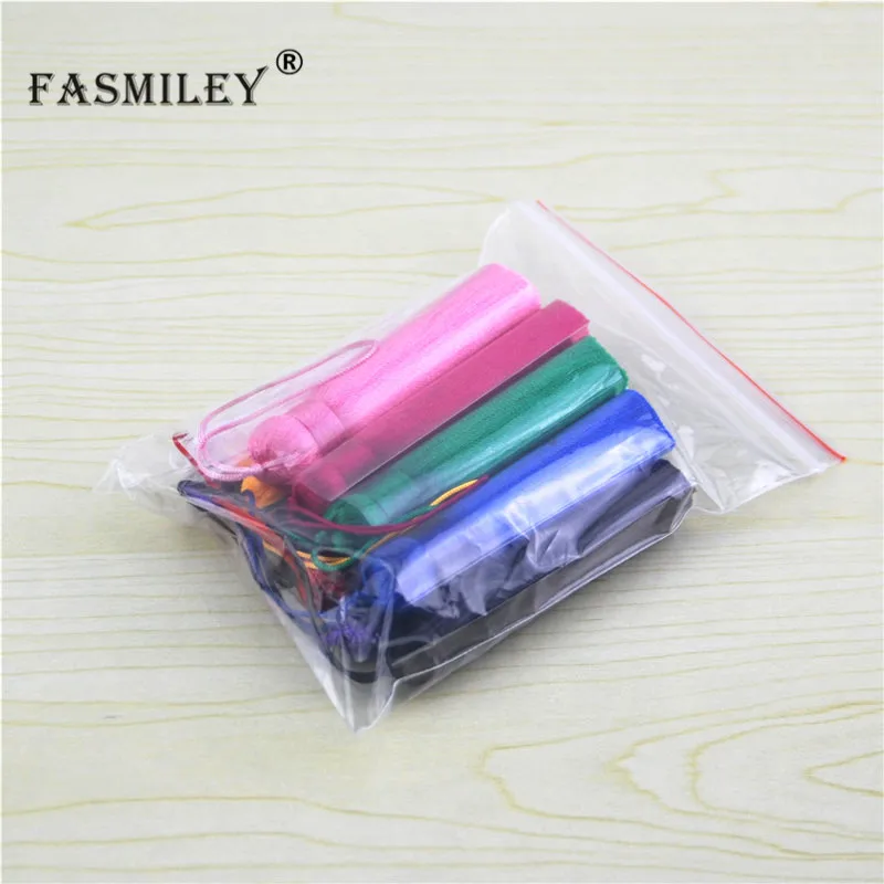 FASMILEY кисточки для самодельные Украшения, Аксессуары 8 см шелковые кисточки украшения ручной работы фурнитура для ювелирных изделий 10 шт LS016-10
