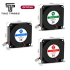 Турбинный вентилятор для 3D-принтера, 5 В, 12 В, 24 В, 40 мм * 10 мм, 4010, Турбовентилятор постоянного тока, 5 В, вентилятор с подшипником, радиальные Охлаждающие вентиляторы для Creality, стандартный комплект