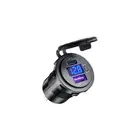 Быстрая зарядка 12 В 24 В Быстрая зарядка 3,0 USB внедорожник автомобильное зарядное устройство водонепроницаемое 18 Вт Тип C быстрое зарядное устройство мобильный телефон зарядное устройство s адаптер