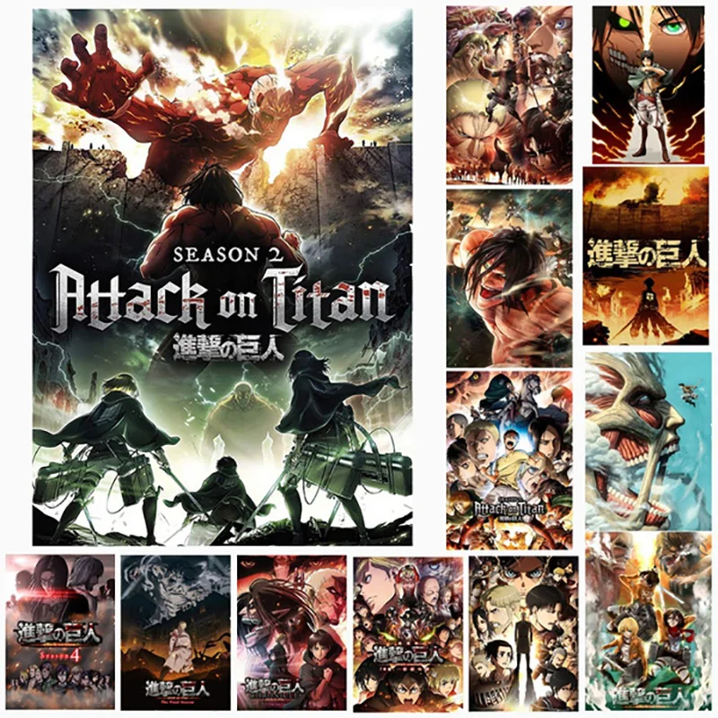 

Buy Three Get One Free Classic Japanese Animation Poster Best Selling Retro Kraft Paper Poster Art Home Wall Decoration Poster