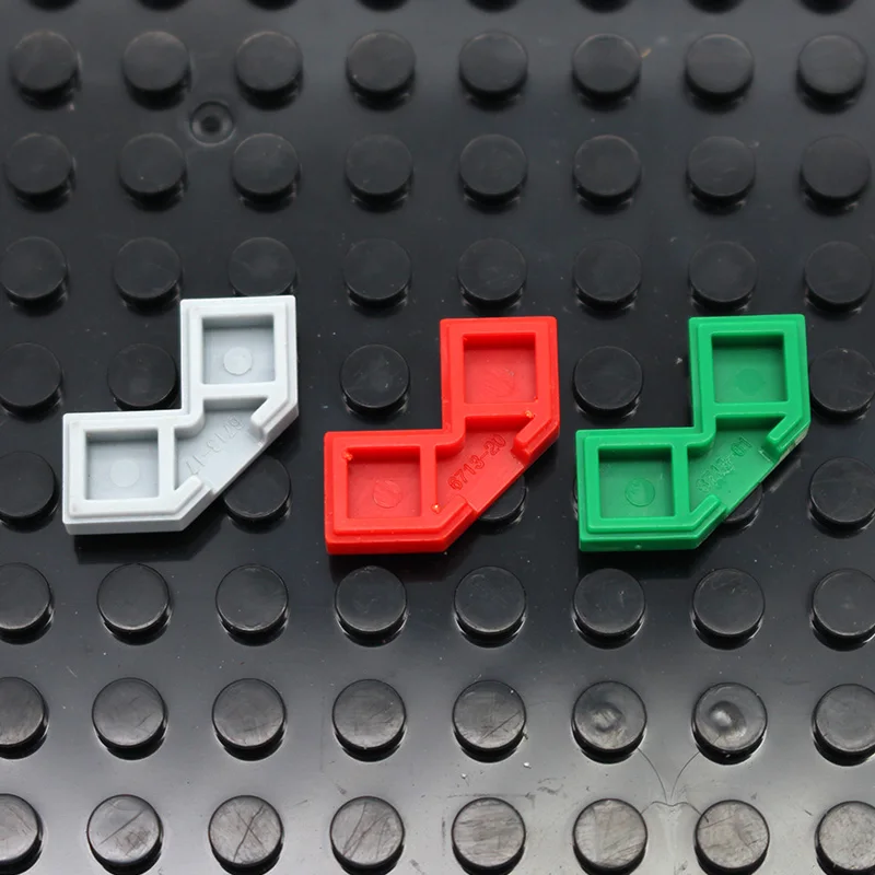 Модифицированный уголок Moc Tile 2x2 с отрезанными угловыми гранями 27263 креативные