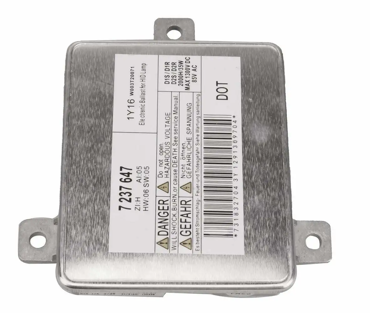 W003T20071 7237647 HID балласт Xenon D1S модифицированный блок фар 63127250624 автомобильные