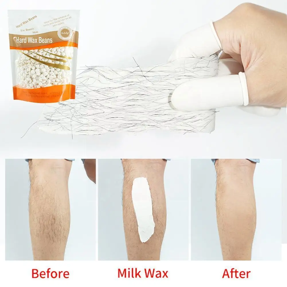 

100g/Pack Wax Beans Depilatory Hot Film Wax Pellet Hair Legs Unisex Removal Bean Removing Hair Armpit Arm Bikini K3N0