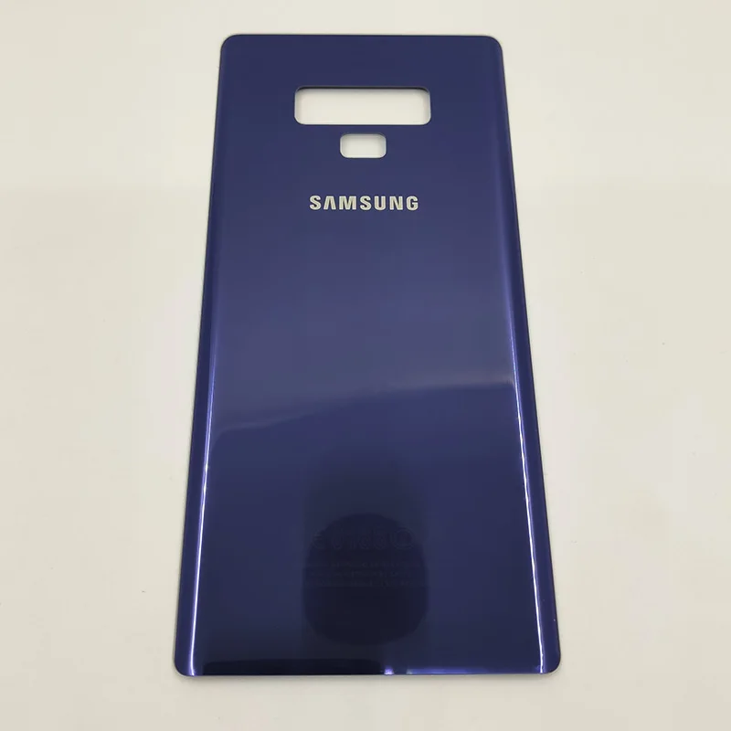 Задняя крышка аккумулятора Samsung Galaxy Note 9 N960 N960F 3D стеклянная задняя корпуса Замена