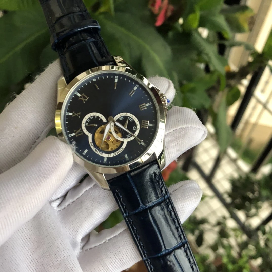 

Новинка Мужские автоматические механические часы из нержавеющей стали с сапфировым стеклом