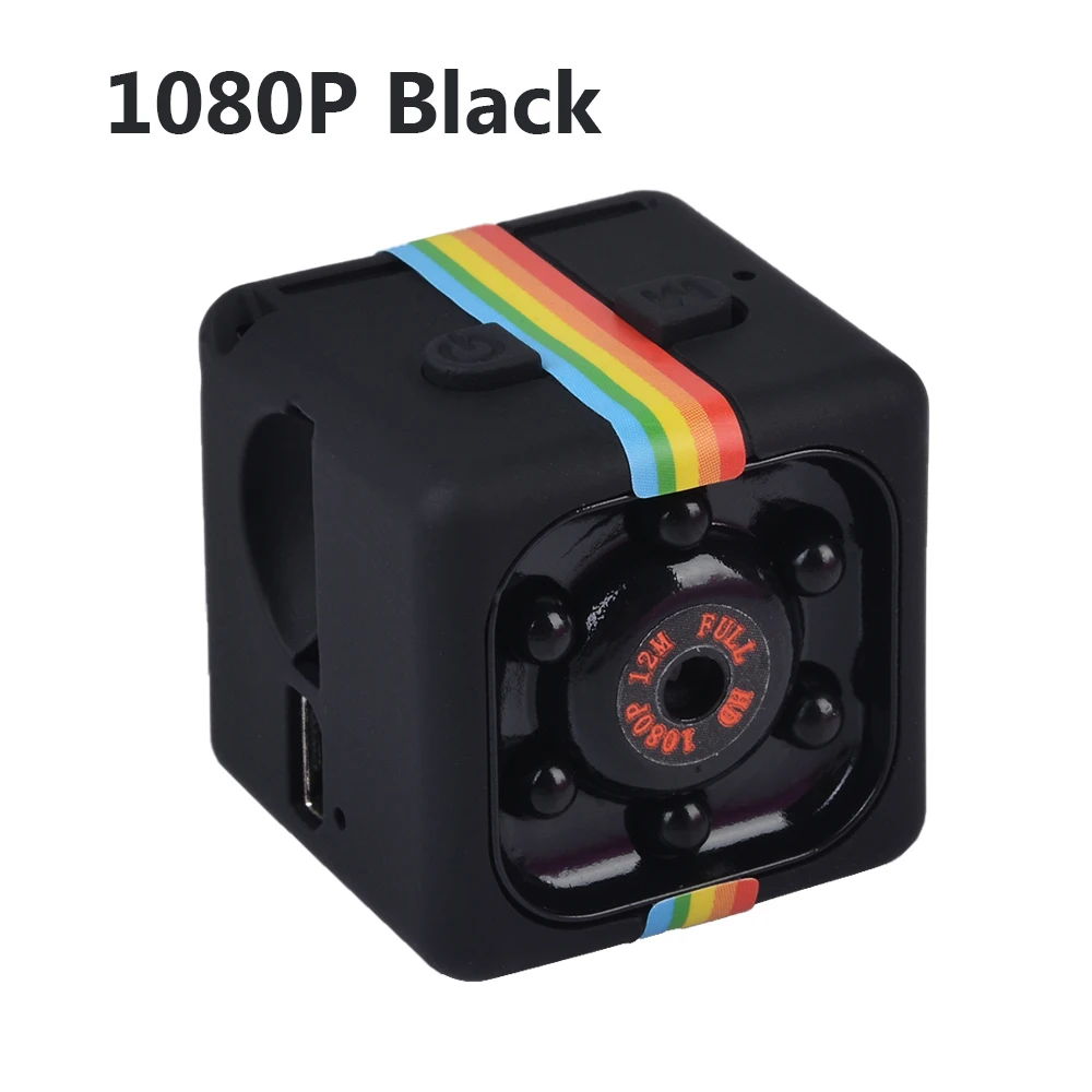Черный DIDIHOU SQ8 HD 1080P мини-видеокамеры Спорт DV мини-камера Спорт DV инфракрасная камера ночного видения Автомобильная DV Цифровая видеокамера - Цвет: Черный