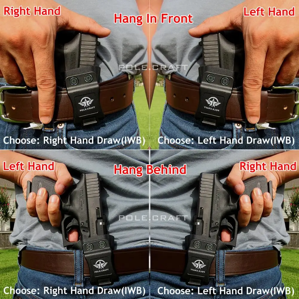 Полюс. Ремесло KYDEX кобура iwb Smith & Wesson M P щит 9 мм/. 40/лазерный пояс скрытый чехол для