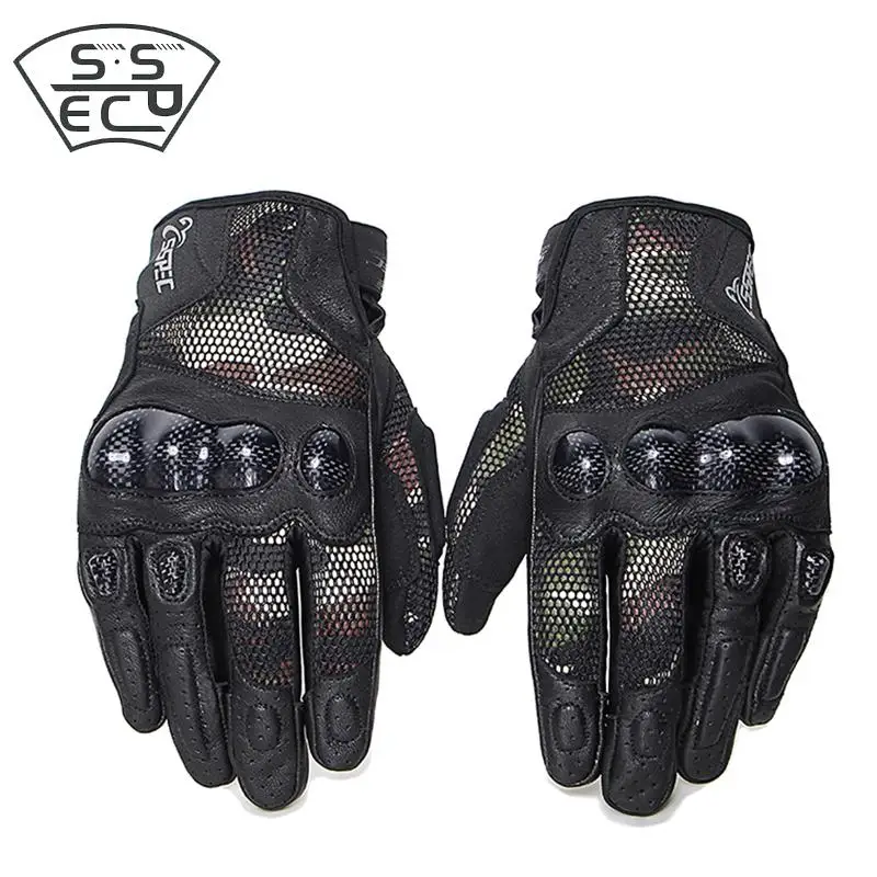 SSPEC новые мотоциклетные перчатки с закрытыми пальцами Защитное снаряжение из