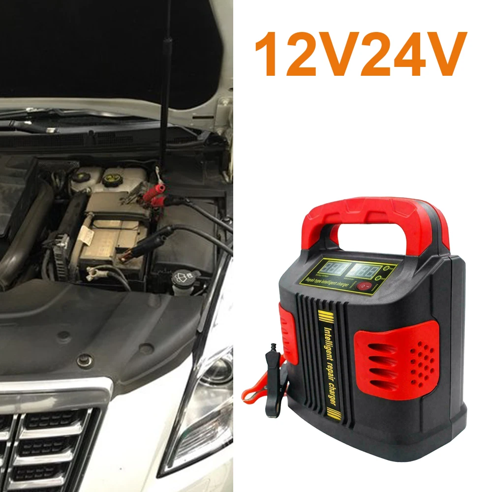 Автомобильное зарядное устройство для автомобиля 350 Вт 14 а автоматическое с ЖК